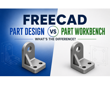 FreeCAD Part Design vs Part Workbench: What’s the Difference?